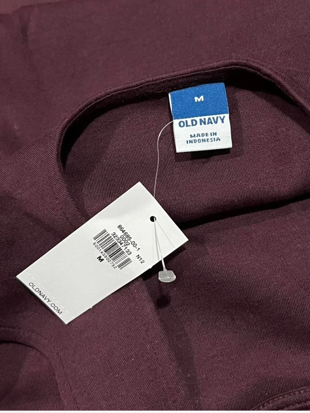 Old Navy Maroon Scoop Neck Tank Dress